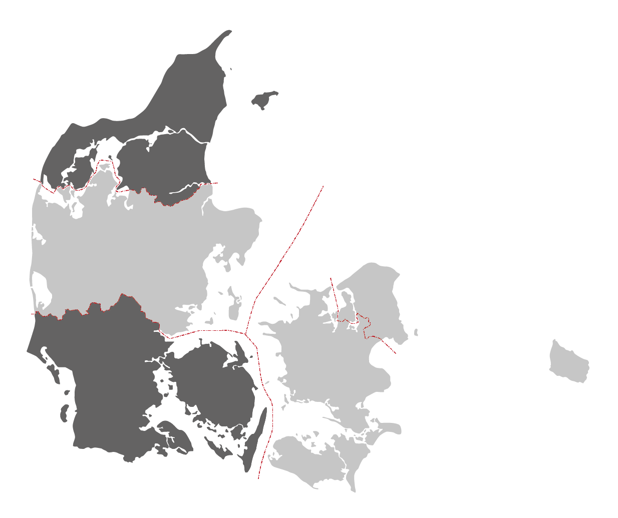 Region Syddanmark, Region Nordjylland